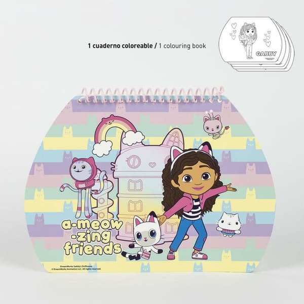 Brevpapper Set Gabby's Dollhouse