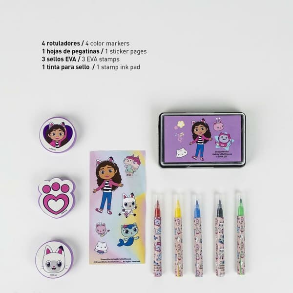Brevpapper Set Gabby's Dollhouse