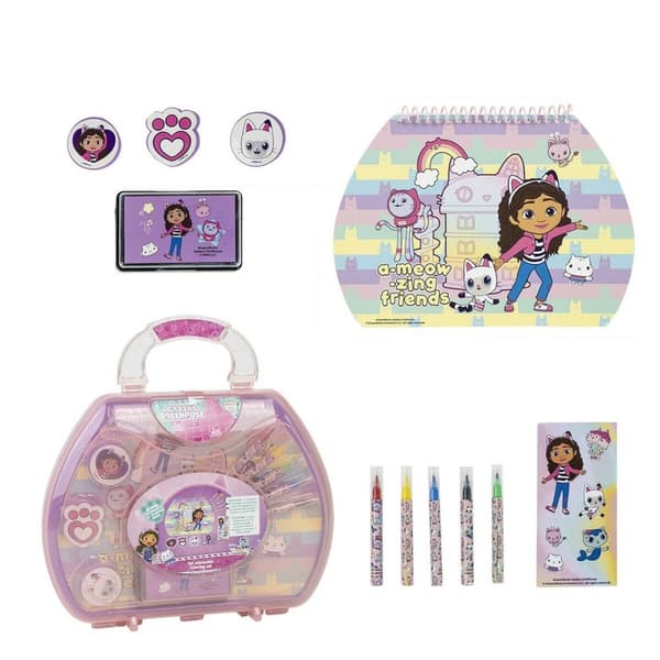 Sett med Skrivesaker Gabby's Dollhouse