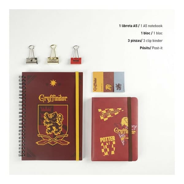 Brevpapper Set Harry Potter Röd