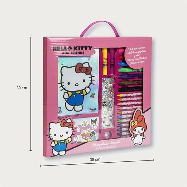 Stationært sæt Hello Kitty Pink