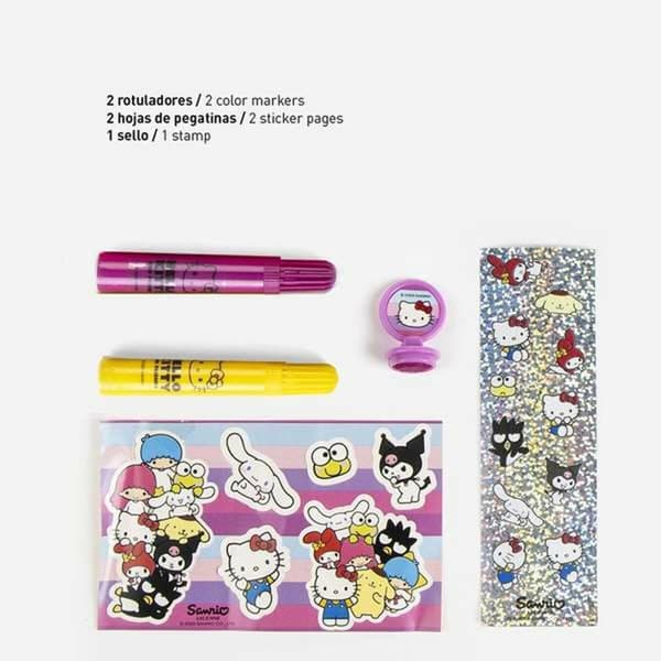 Stationært sæt Hello Kitty Pink