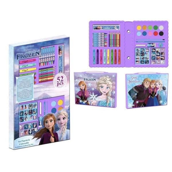 Brevpapper Set Frozen Lila