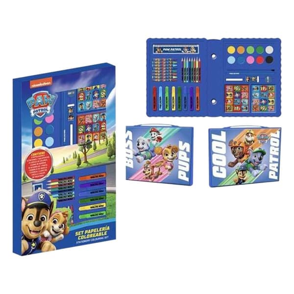 Brevpapper Set The Paw Patrol Blå