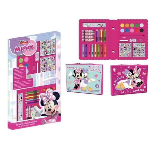 Brevpapper Set Minnie Mouse Rosa