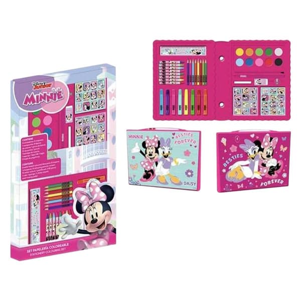 Stationært sæt Minnie Mouse Pink