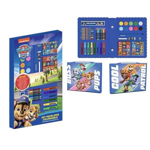 Toimistotarvikesetti The Paw Patrol Sininen