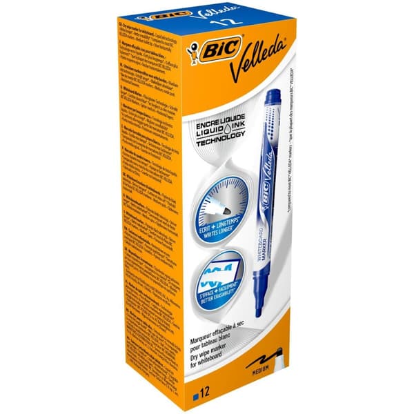 Markør Bic 902087 Blå