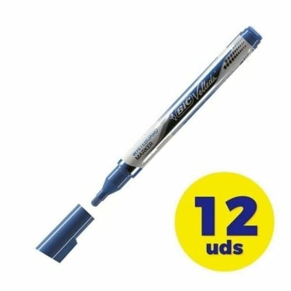 Markør Bic 902087 Blå