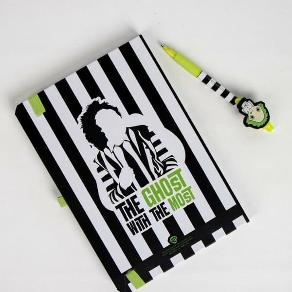 Brevpapper Set Beetlejuice Vit