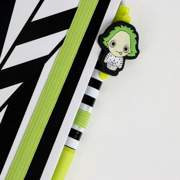 Brevpapper Set Beetlejuice Vit