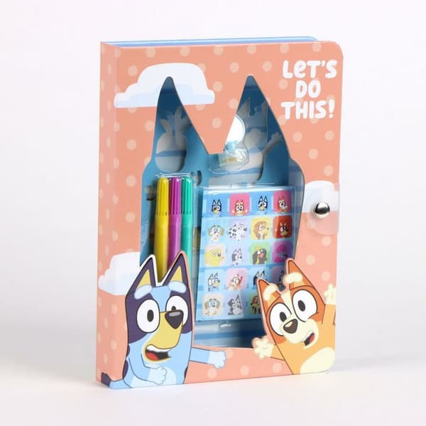 Brevpapper Set Bluey 8 Delar