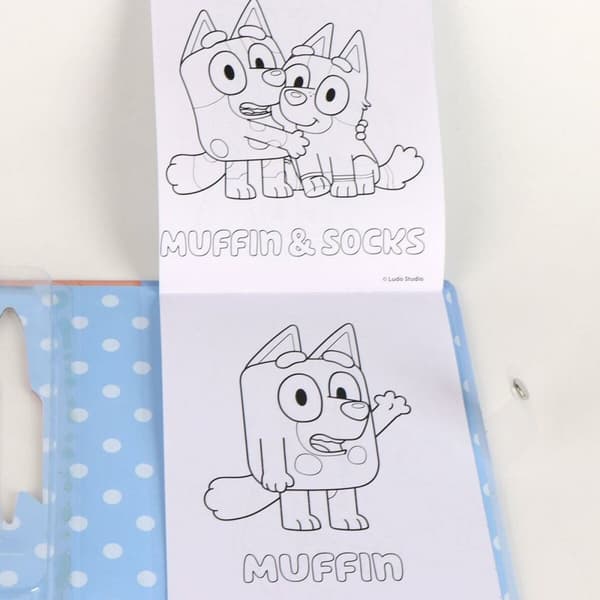Brevpapper Set Bluey 8 Delar