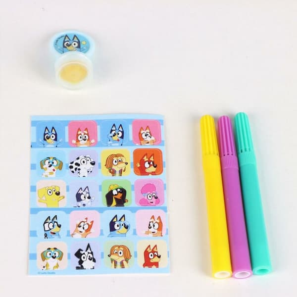 Brevpapper Set Bluey 8 Delar