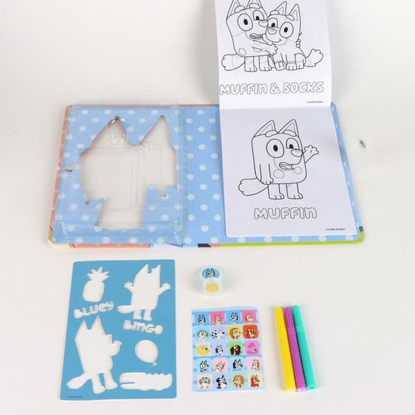 Brevpapper Set Bluey 8 Delar