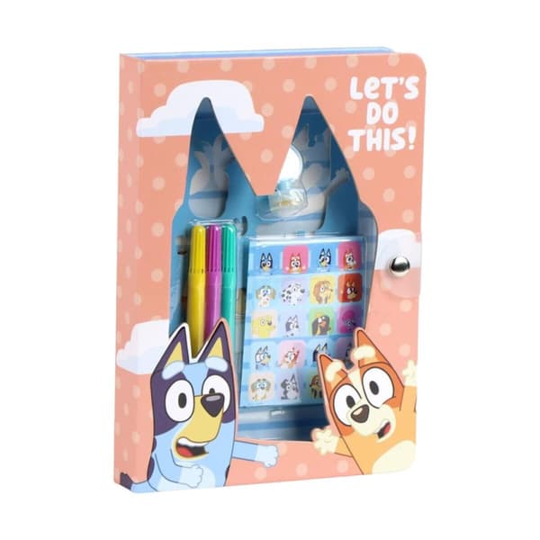 Brevpapper Set Bluey 8 Delar