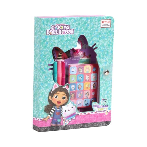 Stationært sæt Gabby's Dollhouse 8 Dele