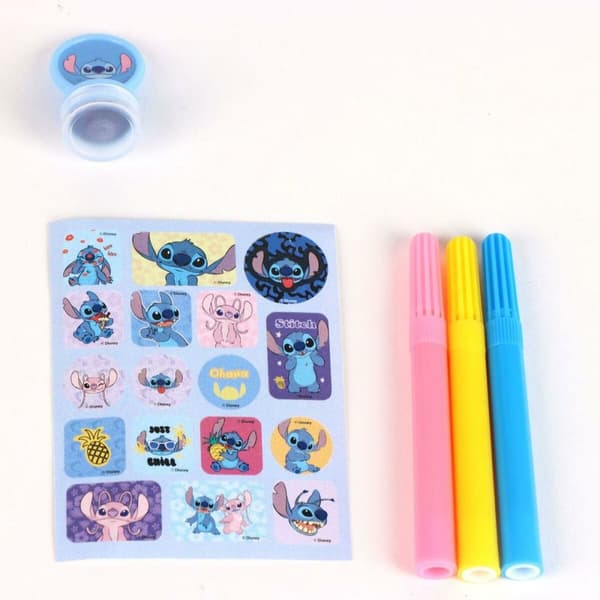 Stationært sæt Stitch 8 Dele