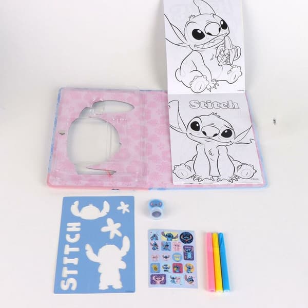 Stationært sæt Stitch 8 Dele