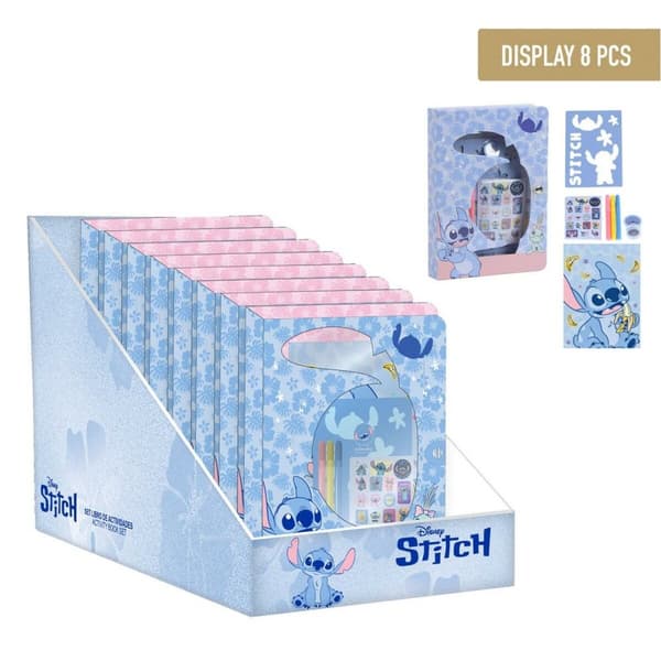 Stationært sæt Stitch 8 Dele