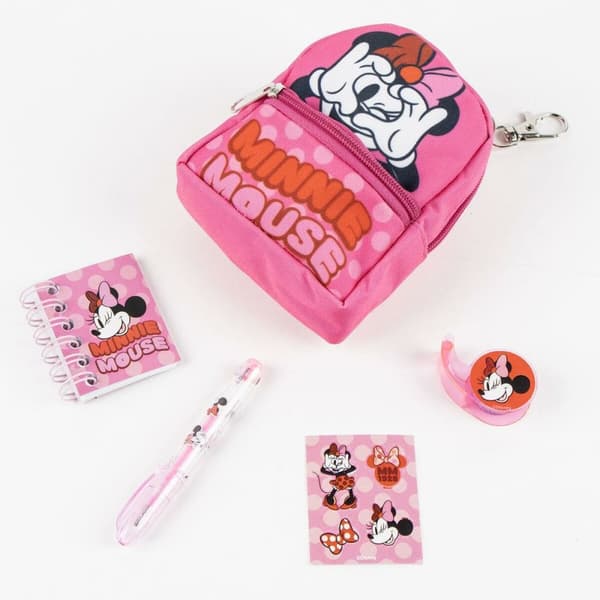 Stationært sæt Minnie Mouse Multifarvet 5 Dele