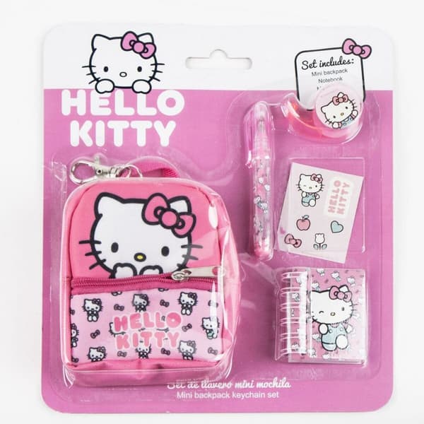 Stationært sæt Hello Kitty Multifarvet 5 Dele