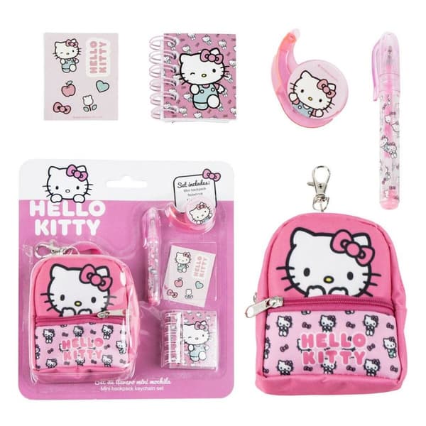 Stationært sæt Hello Kitty Multifarvet 5 Dele