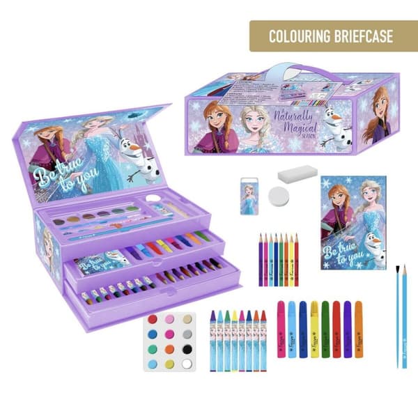 Piirustussetti Frozen Liila