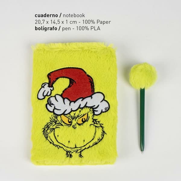 Brevpapper Set The Grinch Grön