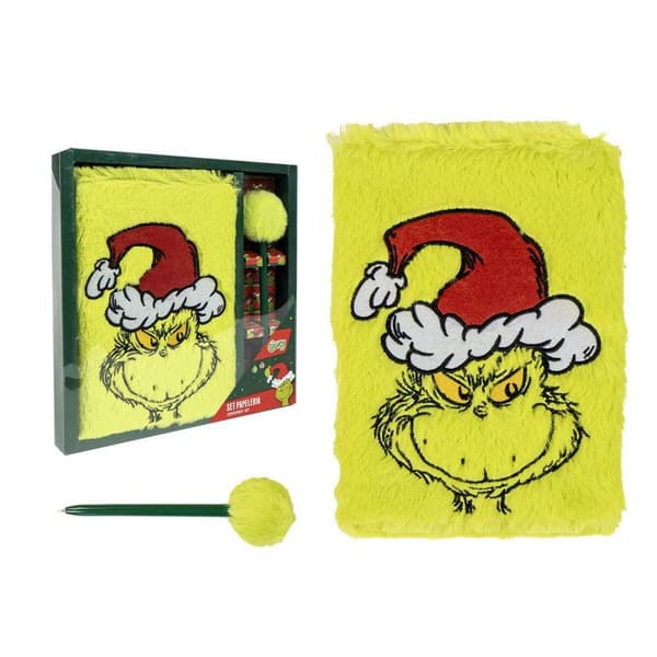 Brevpapper Set The Grinch Grön