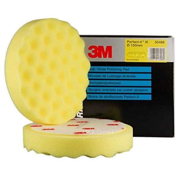 3m Poleret Baret Hookit Gul