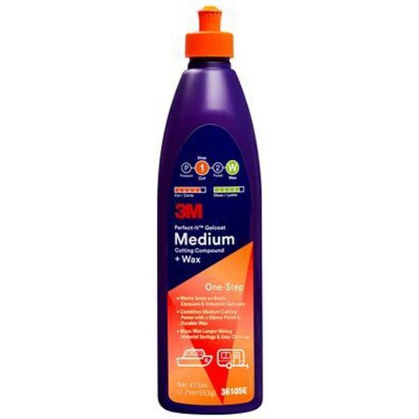 3m Medium Cut Cleaner Perfect-it Gelcoat 946ml Kirkas