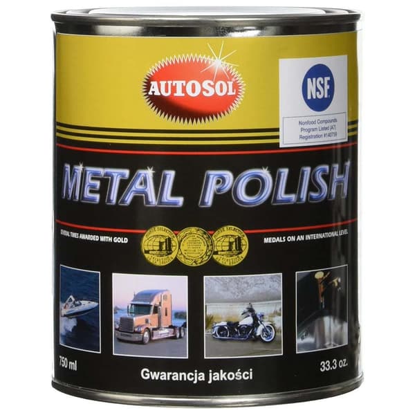 Autosol Metalli Kiillotusaine 750ml Musta