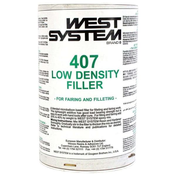 West System Spartelmasse Med Lav Densitet 407 Brun 150 g