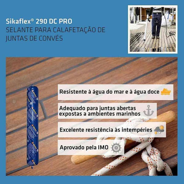 Sika 600ml 290 Dc Pro 290 Dc Pro Tätningsmedel Flerfärgad
