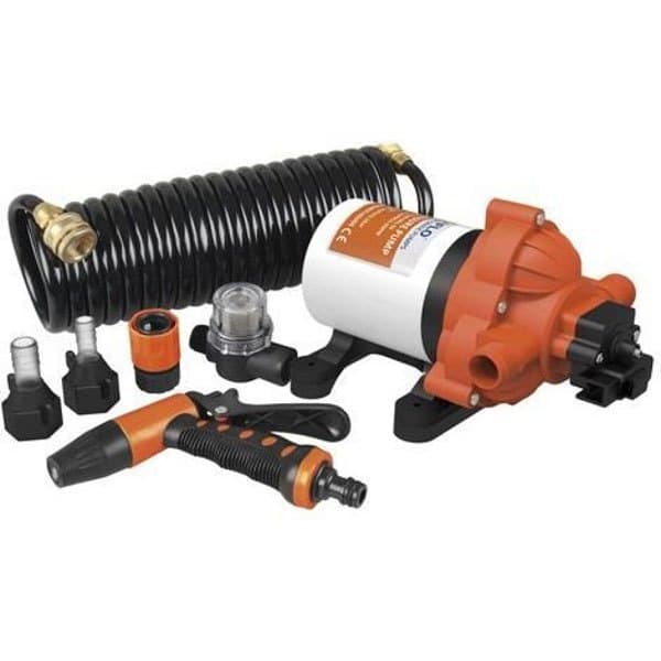 Seaflo Opvaskesæt 18.9 L/min 12v Sort 1/2´´