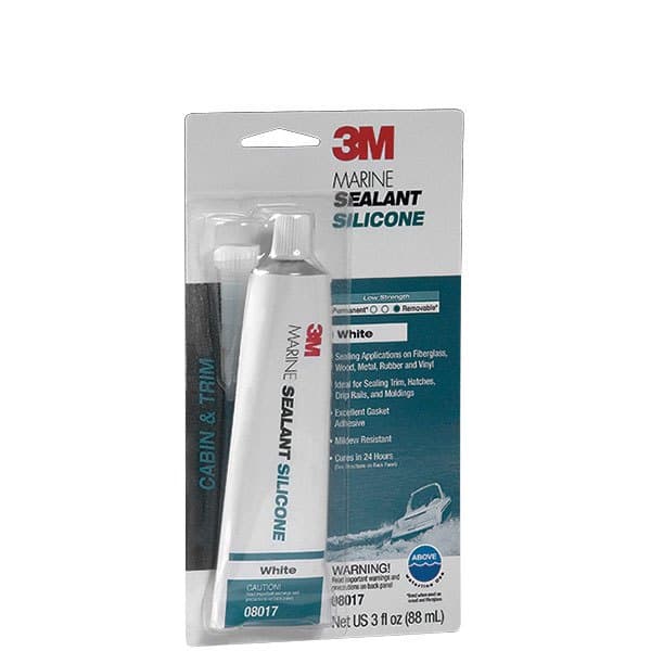 3m Meriluokan Hometta Kestävä Silikoni 88ml Valkoinen