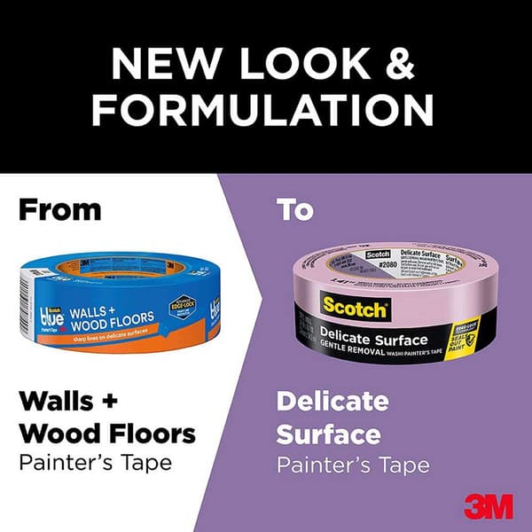 3m Herkkä Pintamaalausteippi 54 M Violetti 50.8 mm