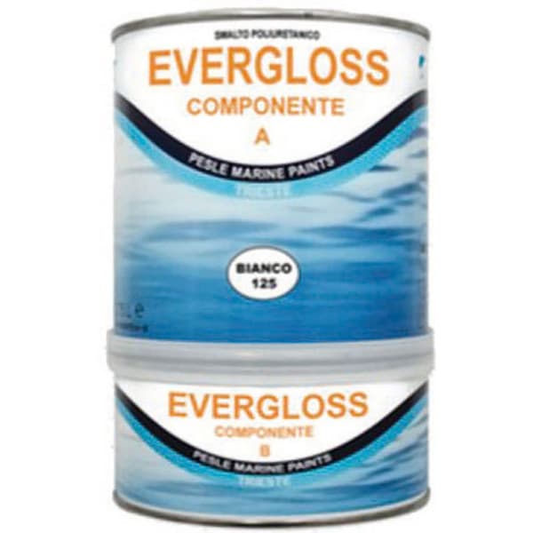 Marlin Marine Emalj Evergloss 125 0.75 L Vit