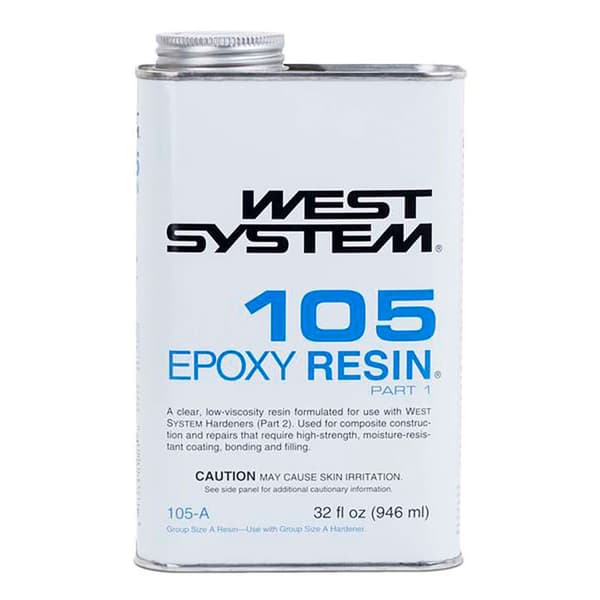 West System Epoxiharts 105 Durchsichtig 5 kg
