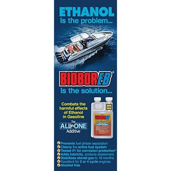 Biobor Kaasun Etanolin Lisäaine Eb Valkoinen 32 oz