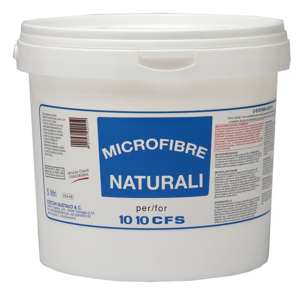 Cecchi Naturligt Mikrofiberpulver 5l Durchsichtig