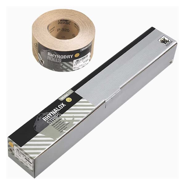 Indasa Slippappersrulle Rhynalox White Line P150 115 Mm 50 M Durchsichtig