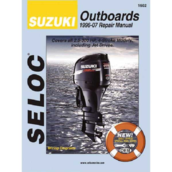 Seloc Marine Suzuki Outboards Blå 1996-1907