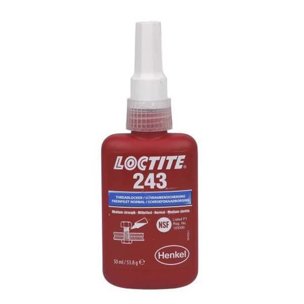 Loctite Kierteen Kiinnitysaine 243 50ml Kirkas