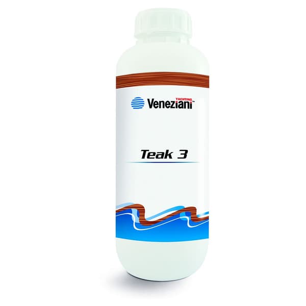 Veneziani Suojaava öljy Teak 3 2.5l Kirkas