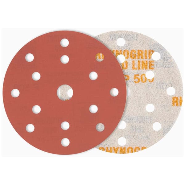 Indasa Slippappersrulle Rhynogrip Red Line P320 115 Mm 25 M Rosa
