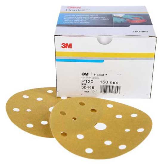 3m Hiomalevy Hookit 255 P120 15t 100 Yksiköitä  150 mm