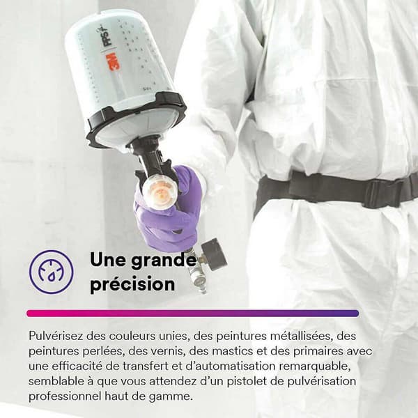 3m Ydeevne Gravity Refill Til Forstøvningshoved Hvlp Sort