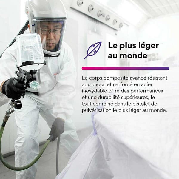3m Ydeevne Gravity Refill Til Forstøvningshoved Hvlp Sort